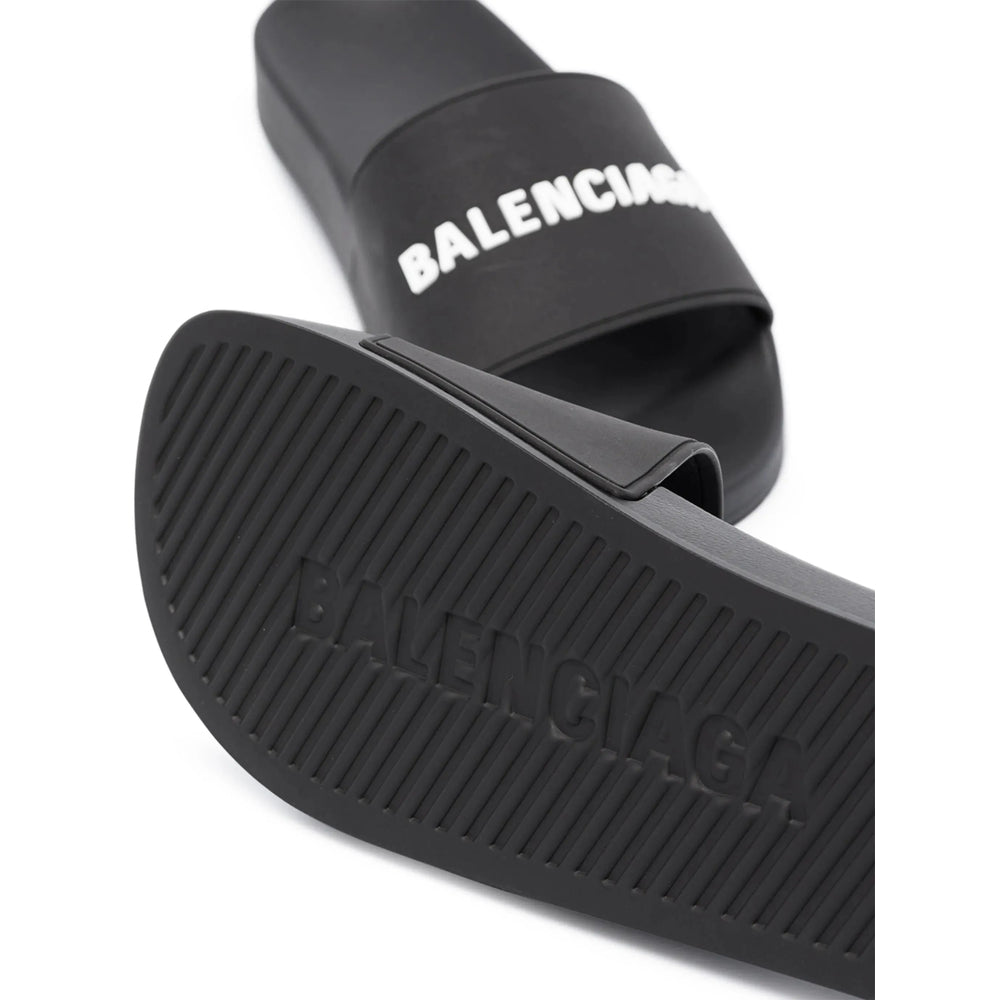Balenciaga Black Flip-Flops & Slides Men BALENCIAGA