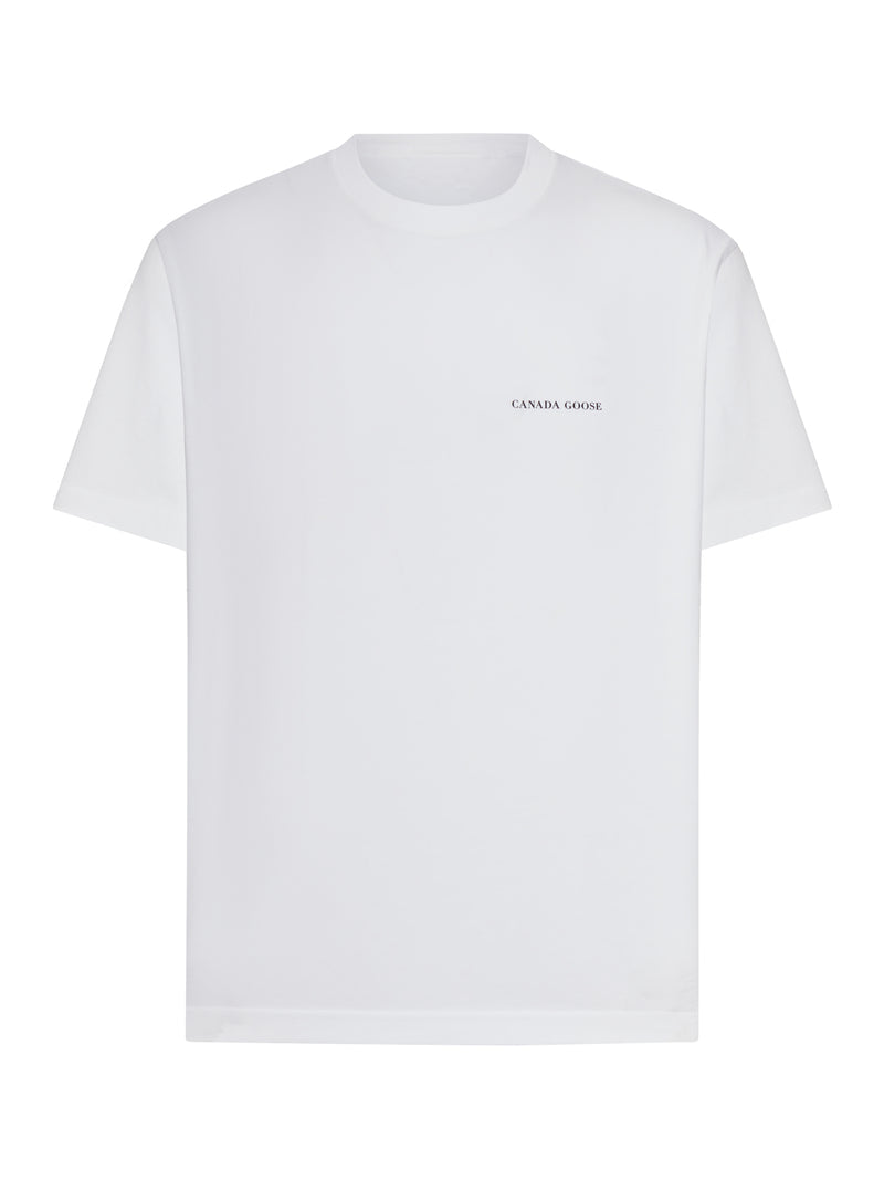 Canada Goose Men New Cotton T-Shirt With Print CANADA GOOSE