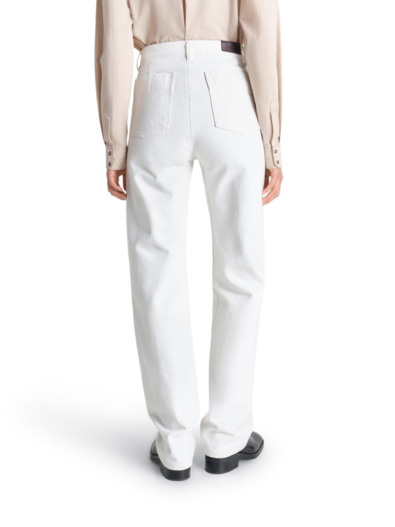 Lemaire Women Five-Pocket Cotton Trousers LEMAIRE