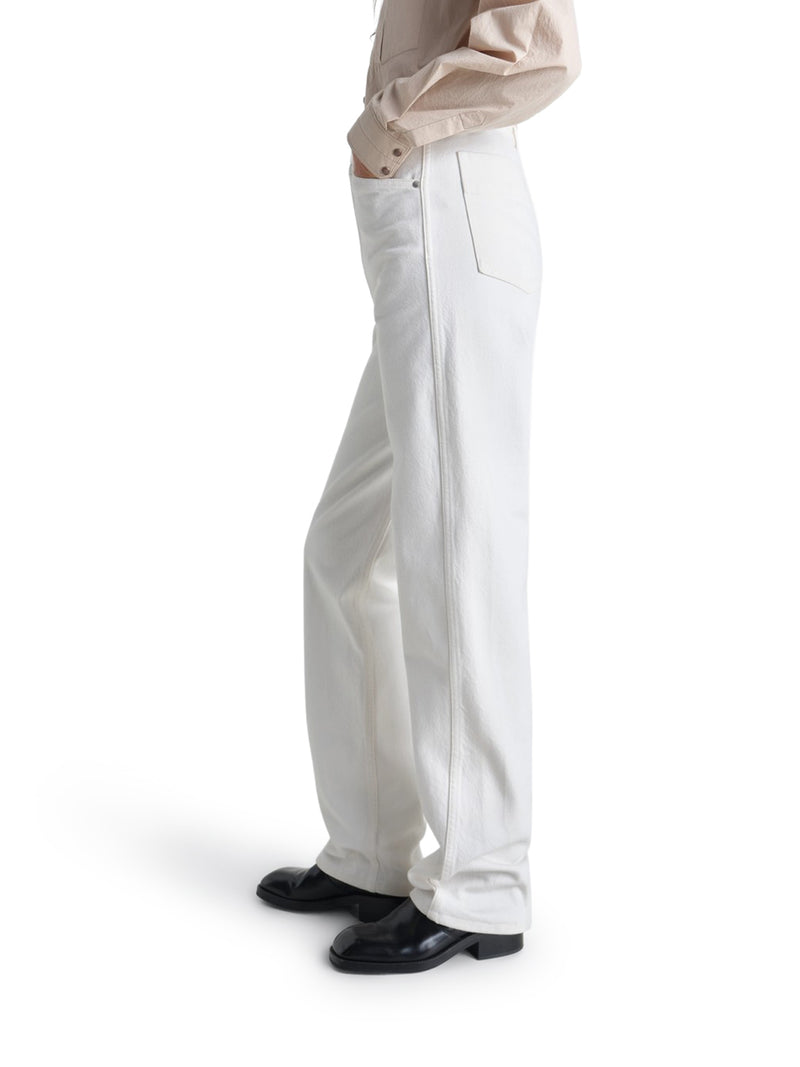 Lemaire Women Five-Pocket Cotton Trousers LEMAIRE