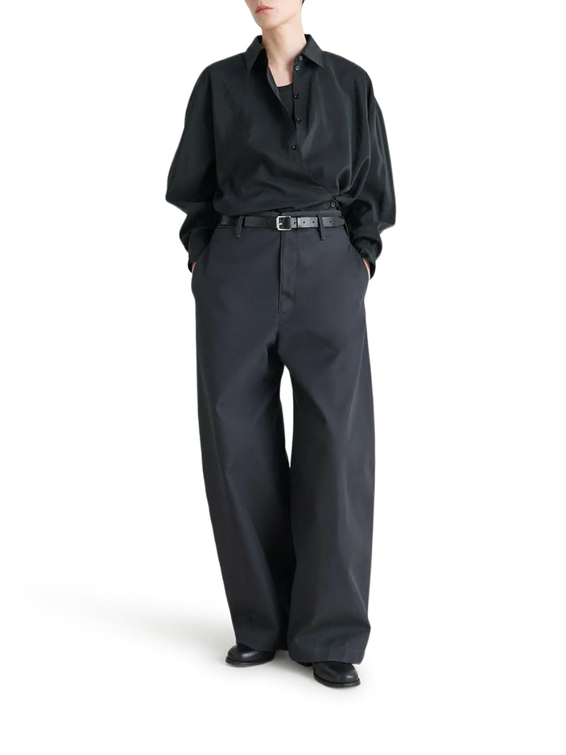Lemaire Women Straight Collar Twisted Shirt LEMAIRE
