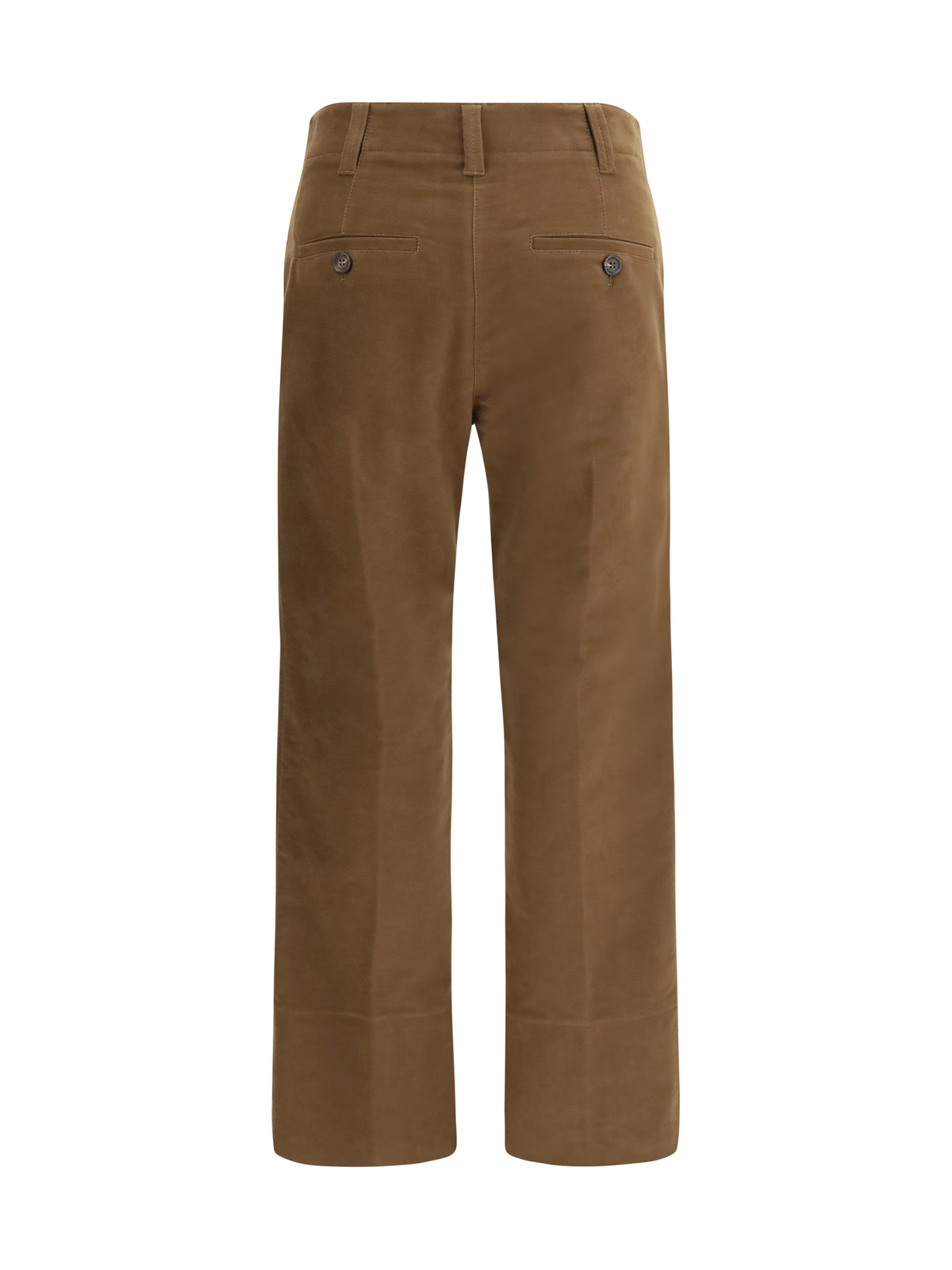 Brunello Cucinelli Women Stretch Cotton Cigarette Pants BRUNELLO CUCINELLI