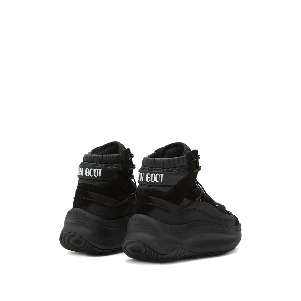 Moon Boot Black Boots Men MOON BOOT