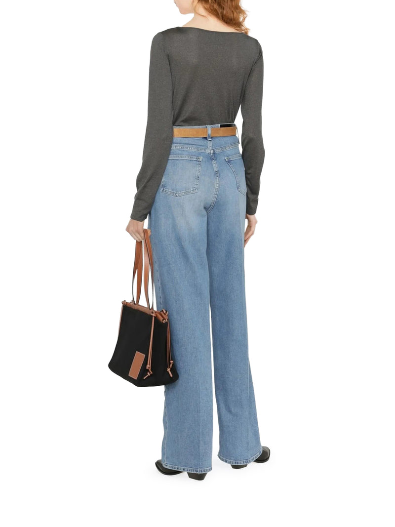 Brunello Cucinelli Women Lightweight Cashmere And Silk Sparkling Sweater BRUNELLO CUCINELLI