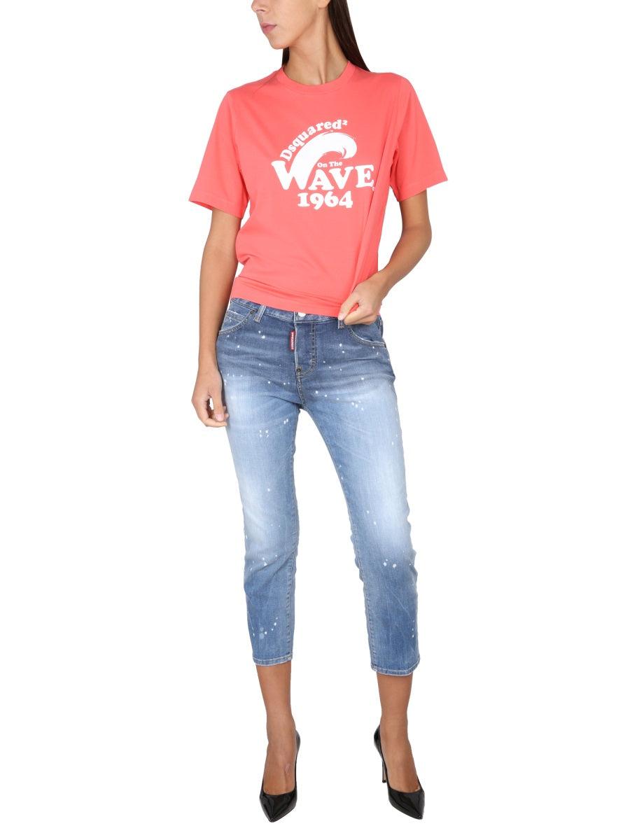 Dsquared Women T-Shirt With Logo DSQUARED2
