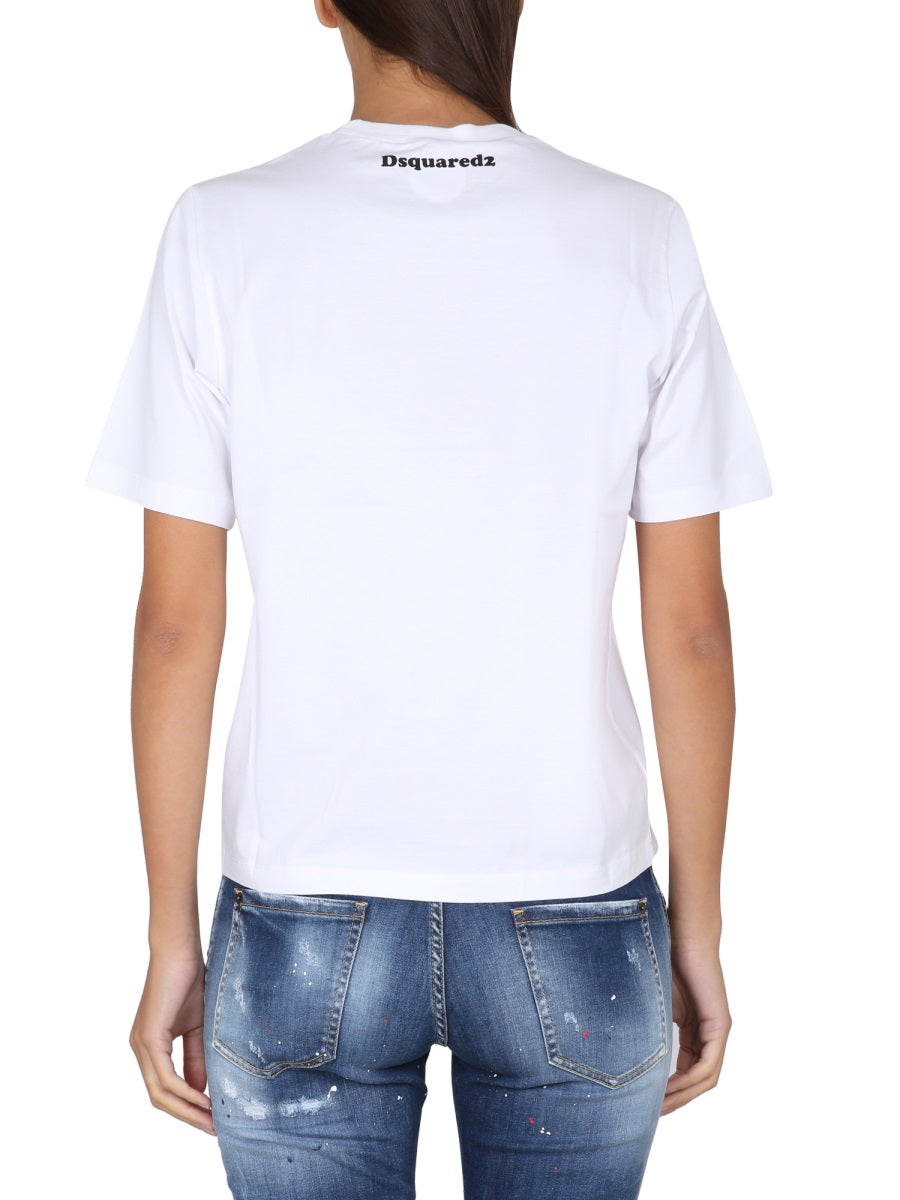 Dsquared Women T-Shirt With Logo DSQUARED2