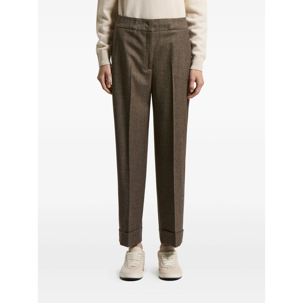Peserico Brown Trousers - Tailored Trousers Women PESERICO