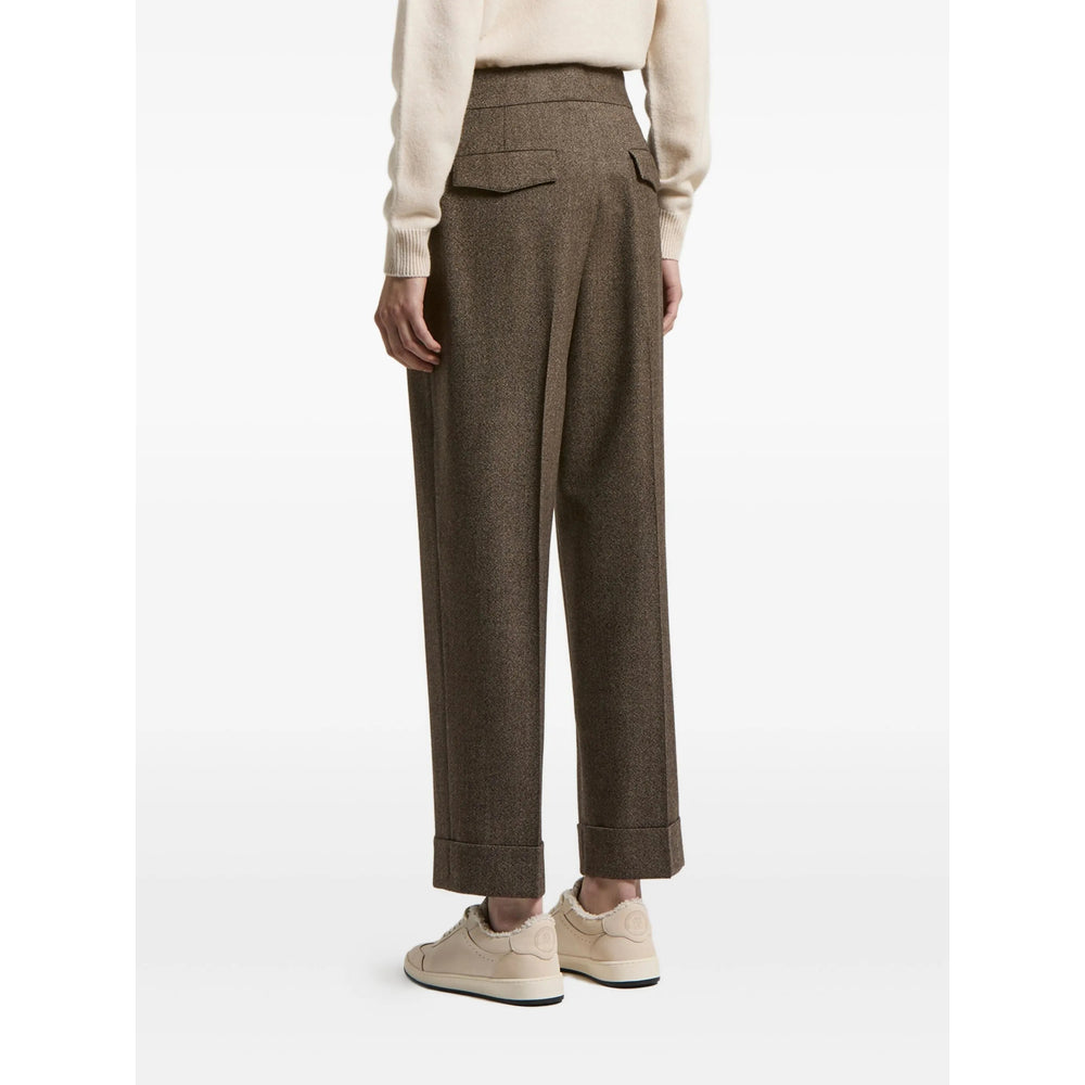 Peserico Brown Trousers - Tailored Trousers Women PESERICO