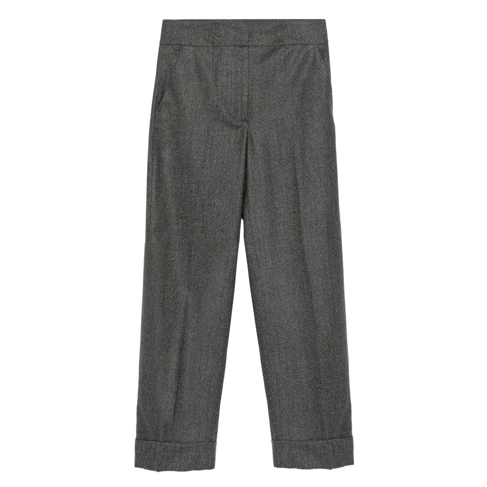 Peserico Grey Trousers - Tailored Trousers Women PESERICO