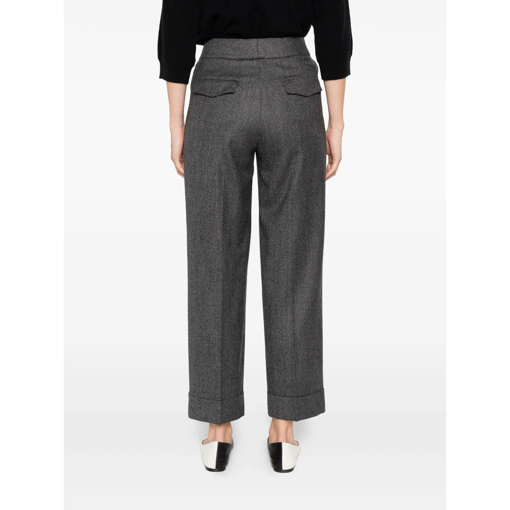 Peserico Grey Trousers - Tailored Trousers Women PESERICO