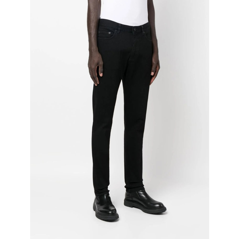 Zegna Black Denim - Slim-Fit Jeans Men ZEGNA