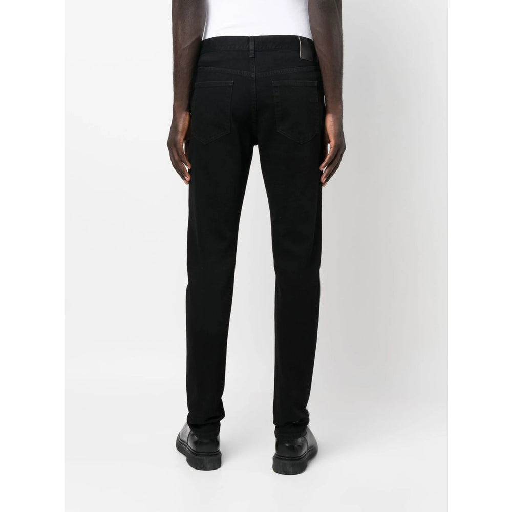 Zegna Black Denim - Slim-Fit Jeans Men ZEGNA
