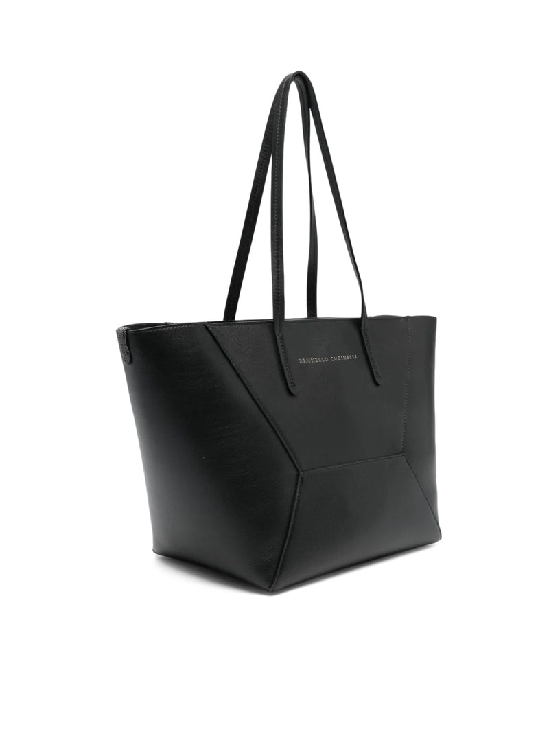 Brunello Cucinelli Women Leather Shopper Bag BRUNELLO CUCINELLI