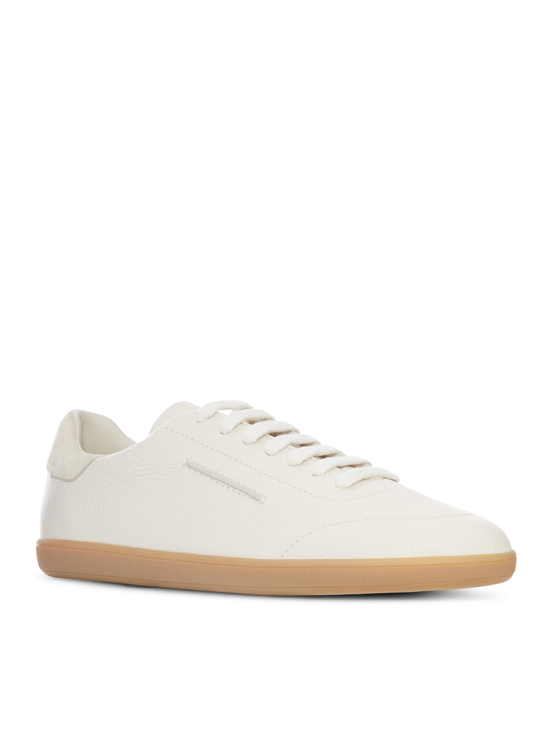 Zegna Men Low-Top Leather Sneakers ZEGNA