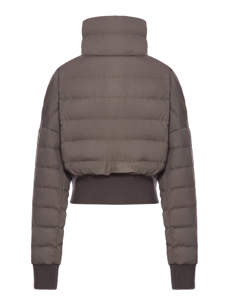 Moncler + Rick Owens Women Cropped Padded Jacket In Technical Fabric MONCLER