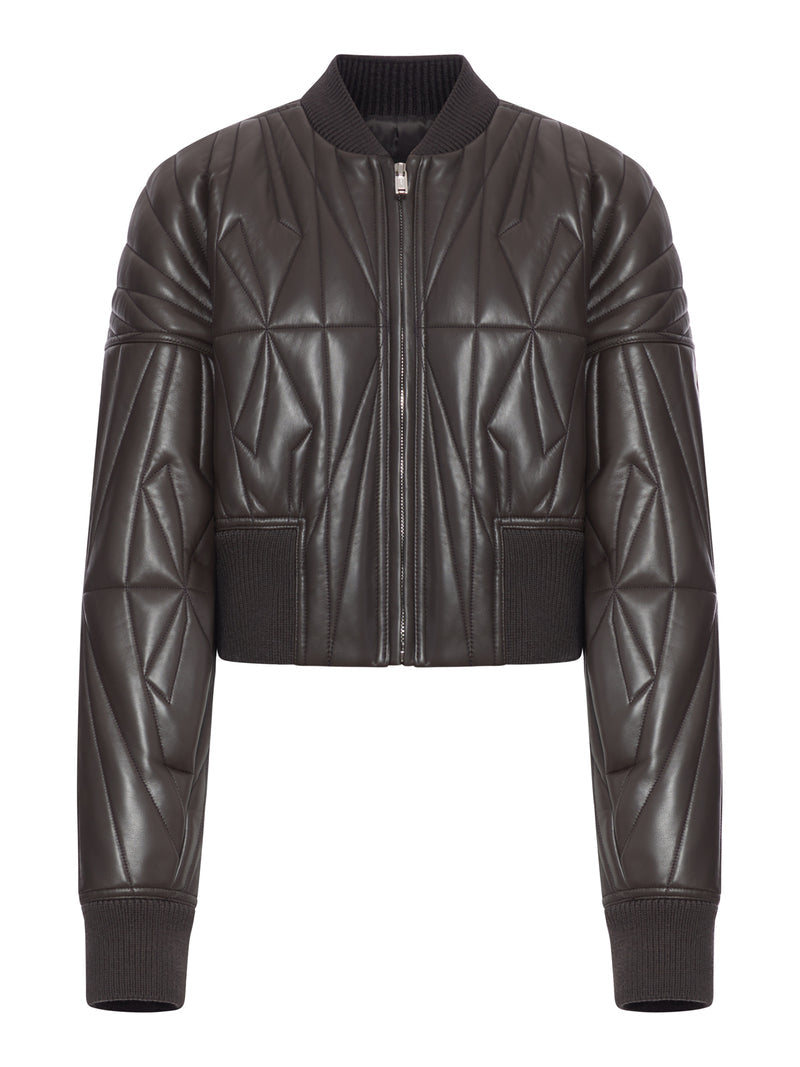 Moncler + Rick Owens Women Geocamo Cropped Jacket MONCLER
