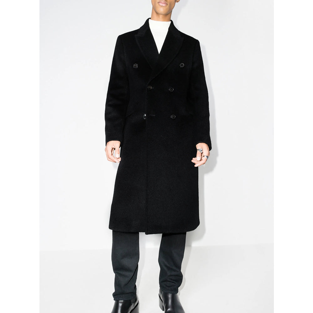 Our Legacy Black Coats - Double Breasted Coats Men OUR LEGACY
