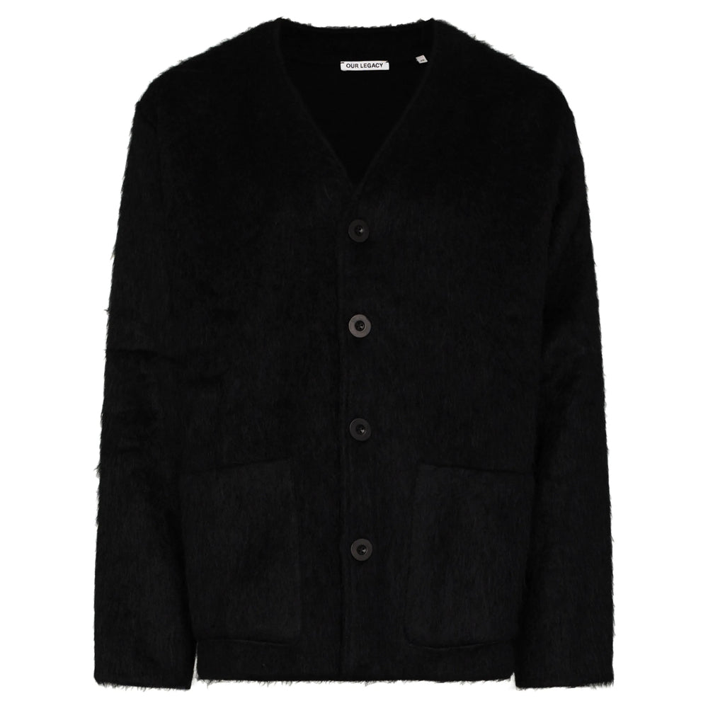 Our Legacy Black Sweaters & Knitwear - Cardigans Men OUR LEGACY