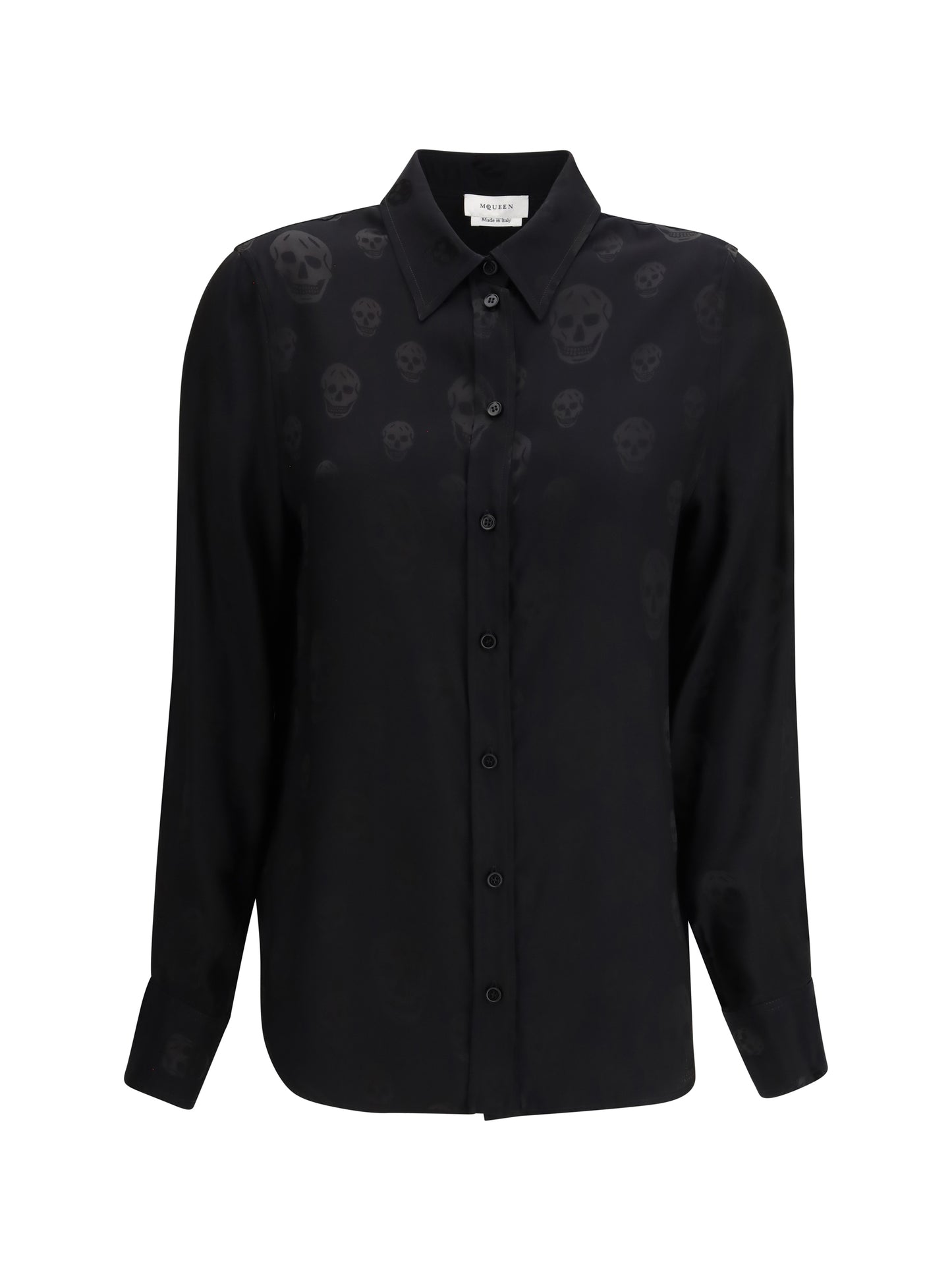 Alexander Mcqueen Women Shirt With Skull Motif ALEXANDER MCQUEEN