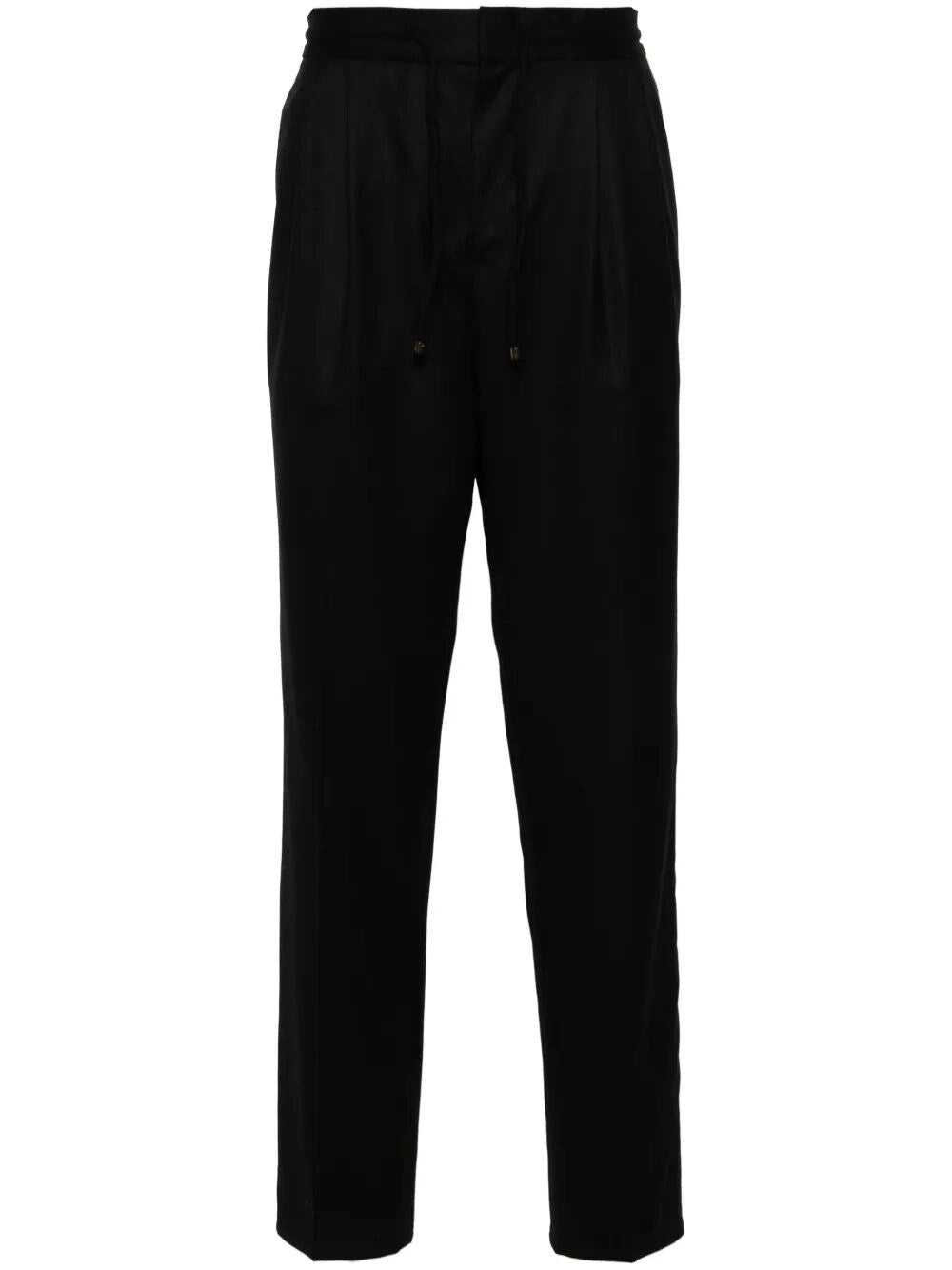 Brunello Cucinelli Men Virgin Wool Flannel Trousers BRUNELLO CUCINELLI