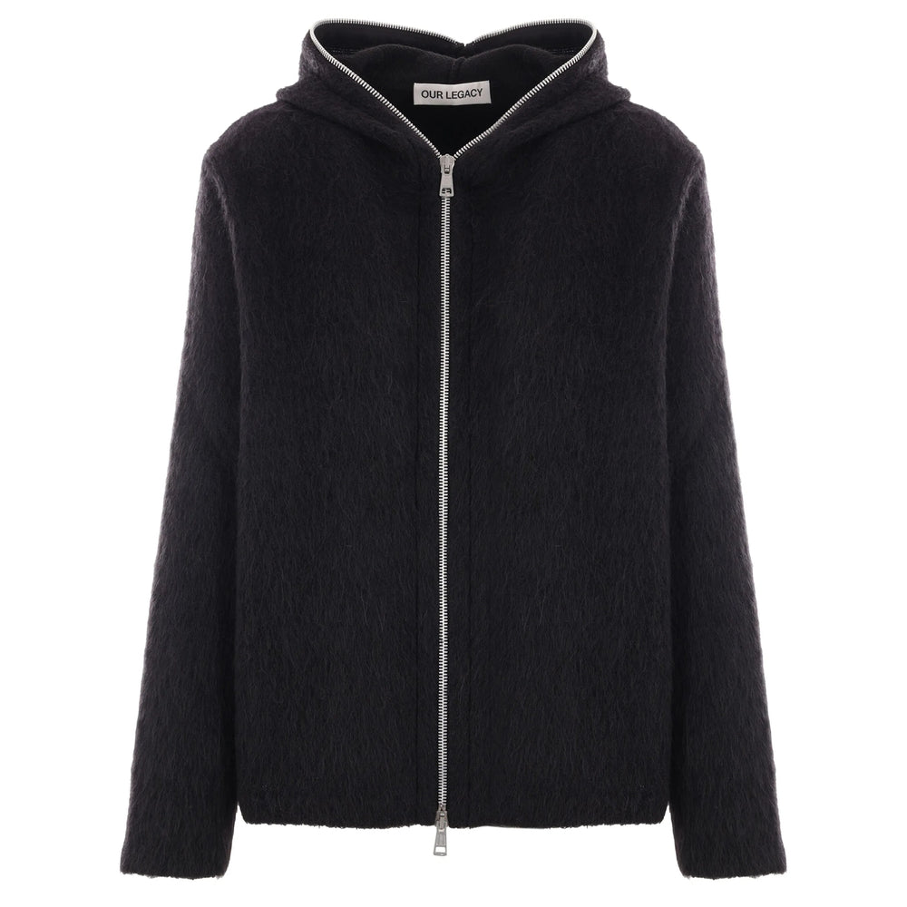Our Legacy Black Sweaters & Knitwear - Hoodies Men OUR LEGACY