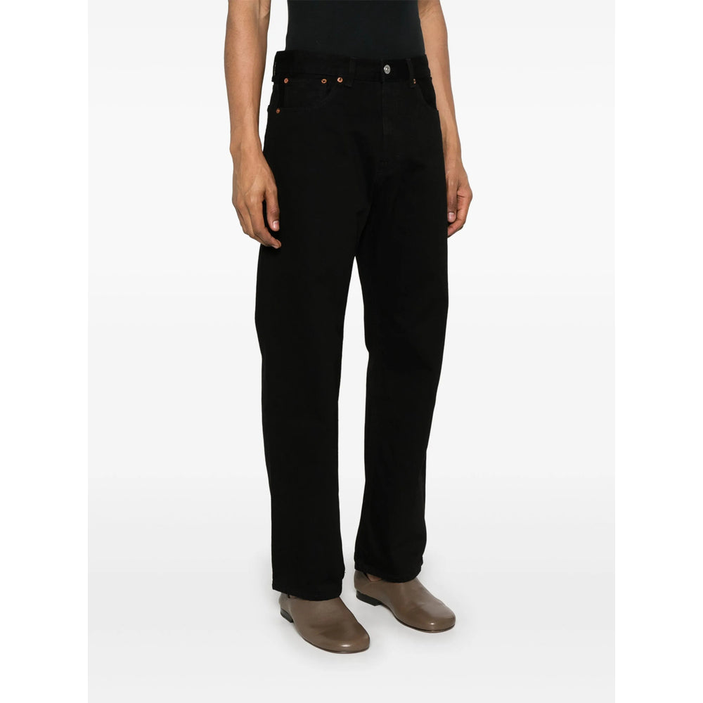 Our Legacy Black Denim - Regular & Straight-Leg Jeans Men OUR LEGACY