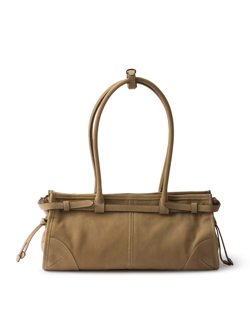 Prada Women Bonnie Medium Handbag In Nubuck Leather PRADA