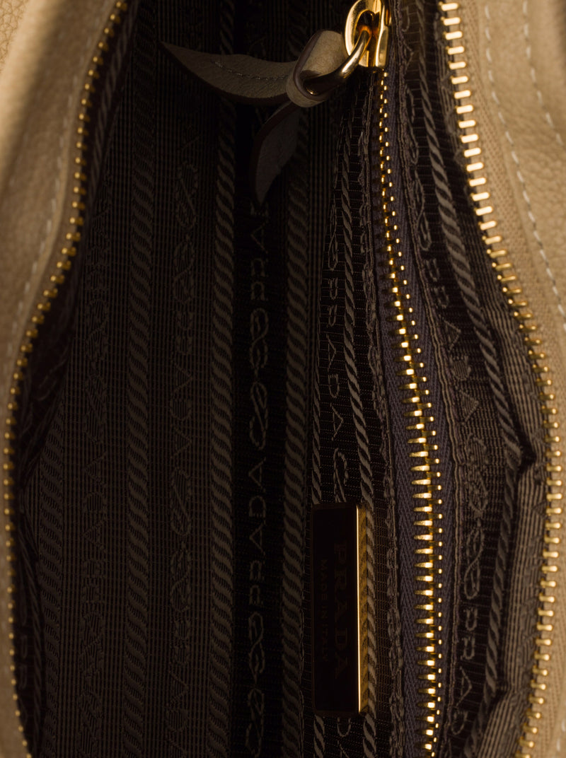 Prada Women Bonnie Medium Handbag In Nubuck Leather PRADA