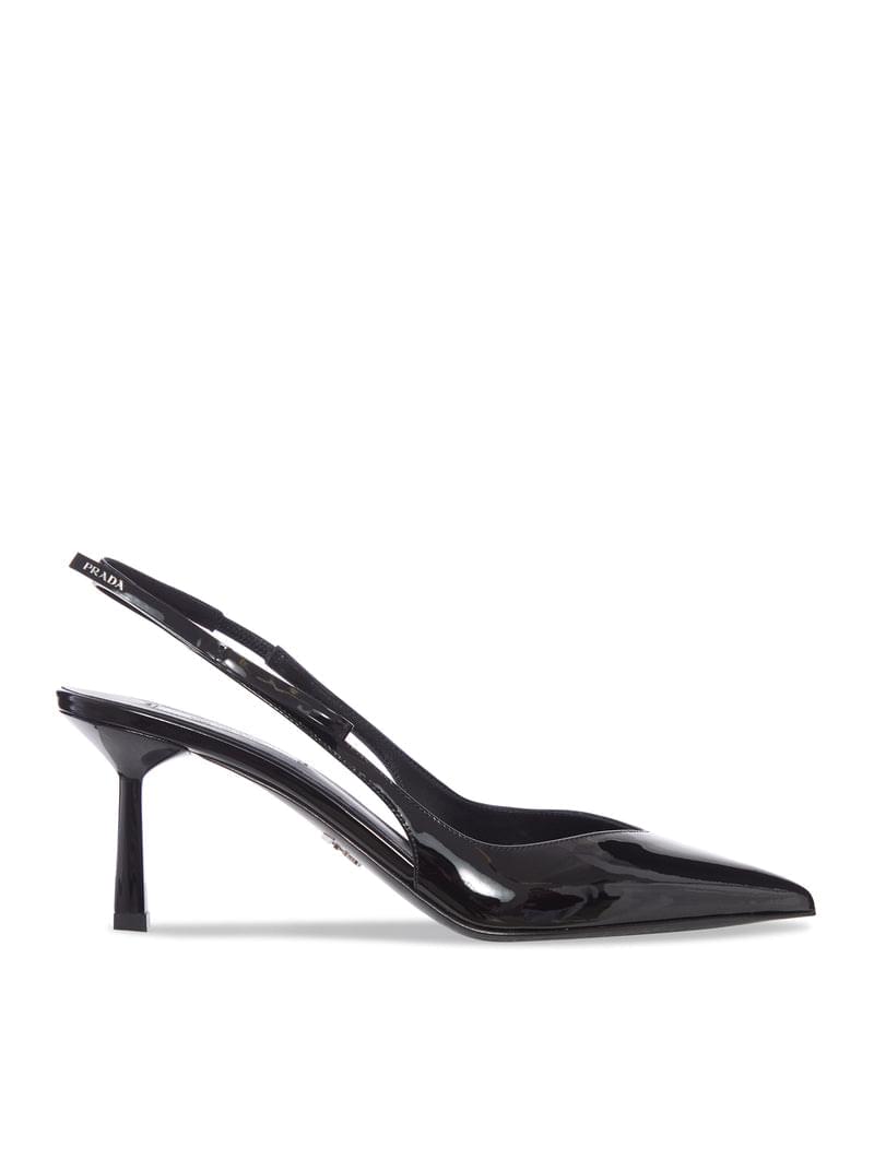 Prada Women Patent Leather Slingback PRADA
