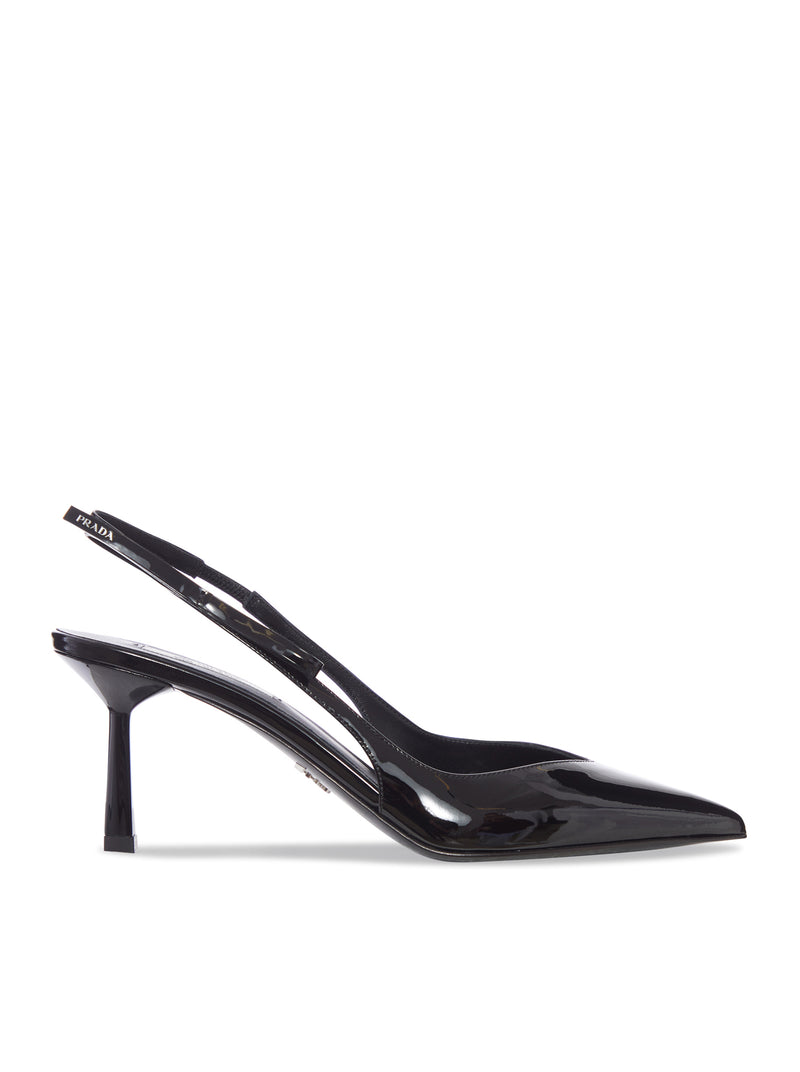 Prada Women Patent Leather Slingback PRADA