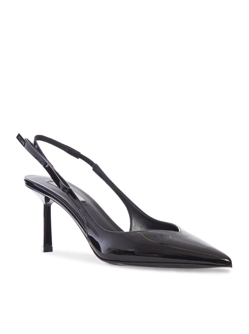 Prada Women Patent Leather Slingback PRADA
