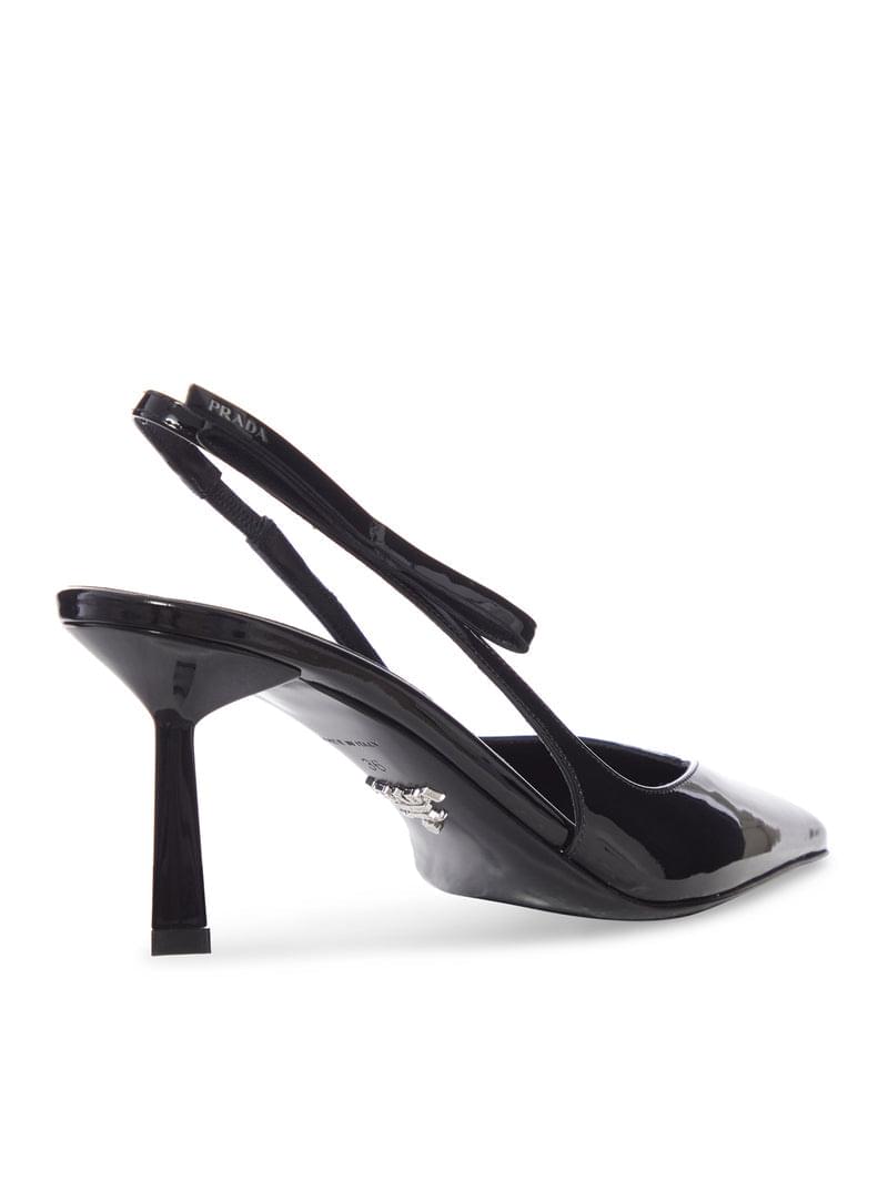 Prada Women Patent Leather Slingback PRADA