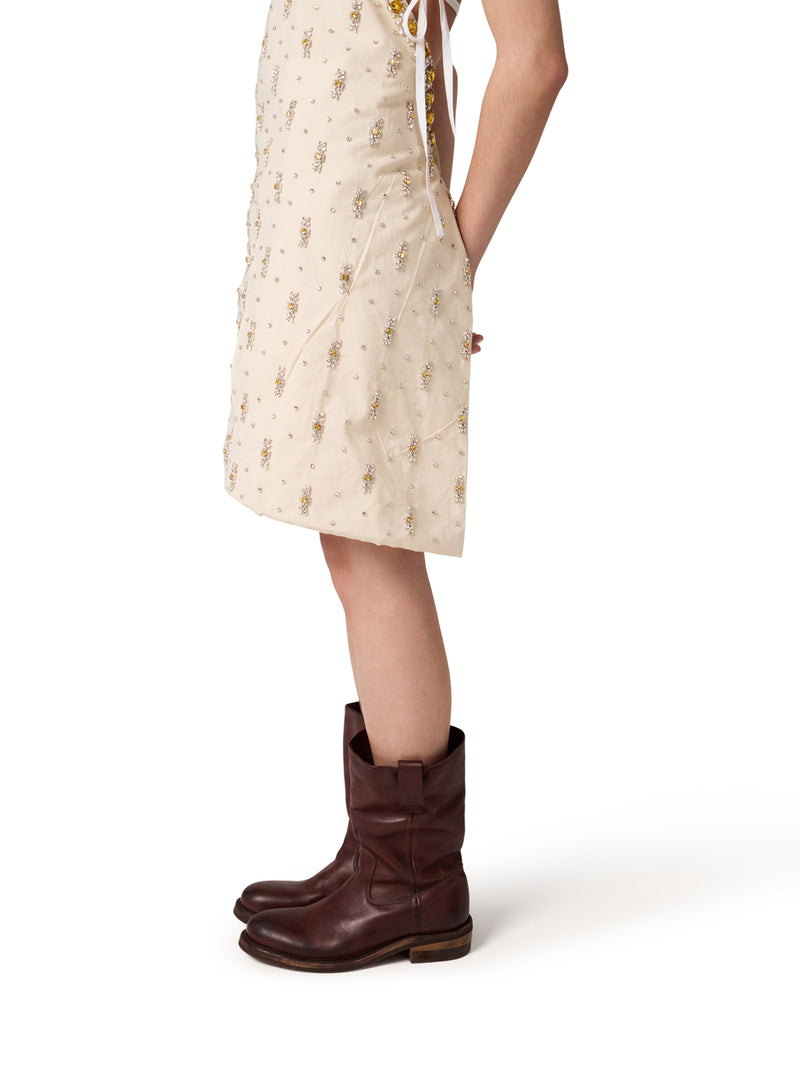 Miu Miu Women Foule Calf Leather Ankle Boots MIU MIU