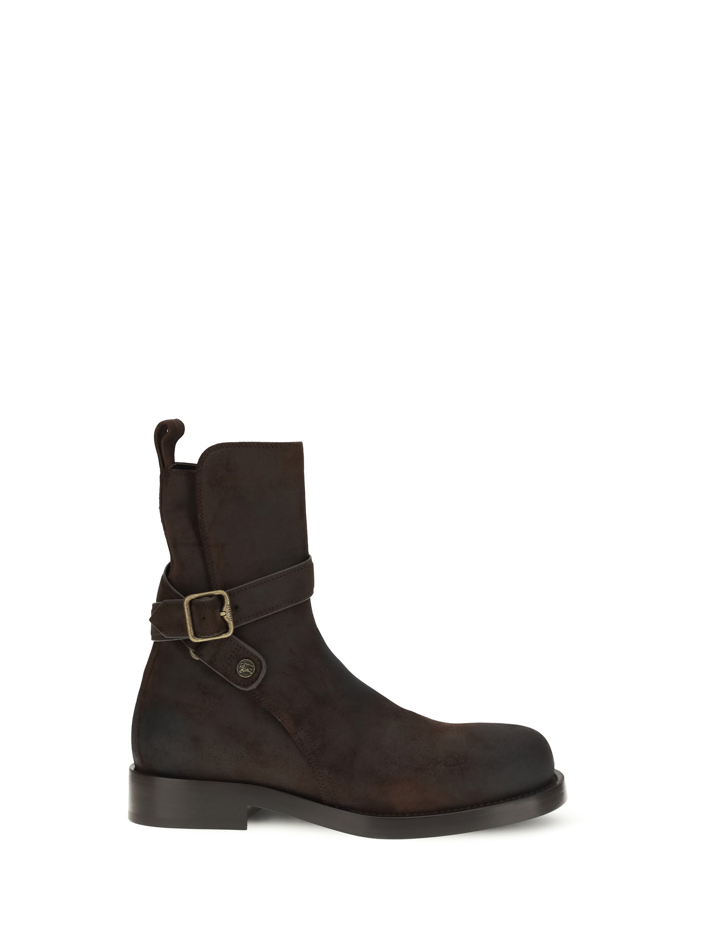 Burberry Men Ledger Jodphur Leather Boots BURBERRY