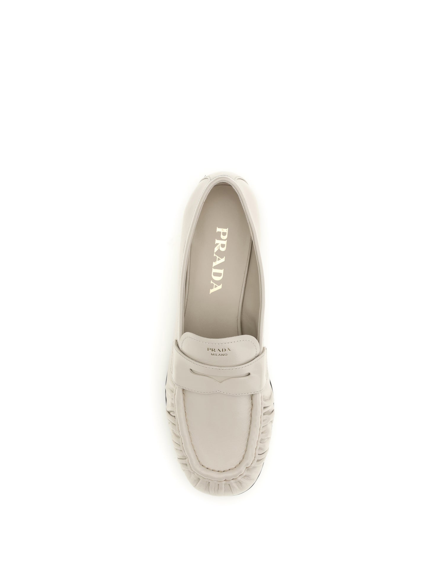 Prada Women Leather Loafers PRADA