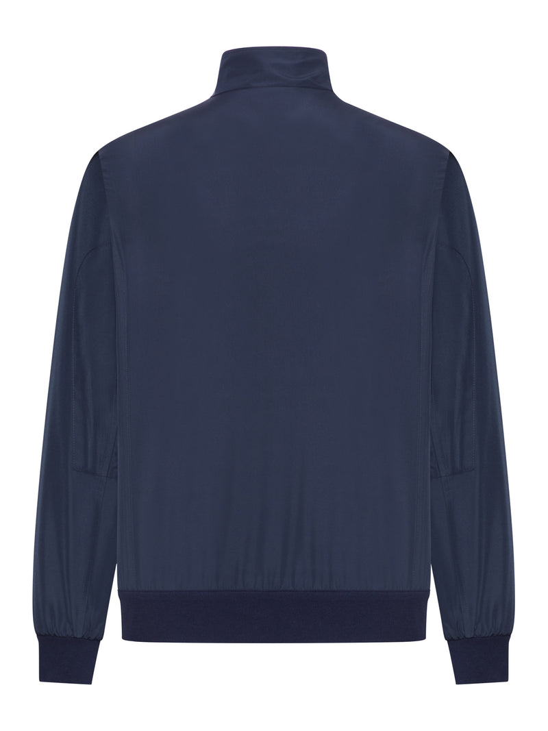 Kiton Men Technical Fabric Bomber Jacket KITON