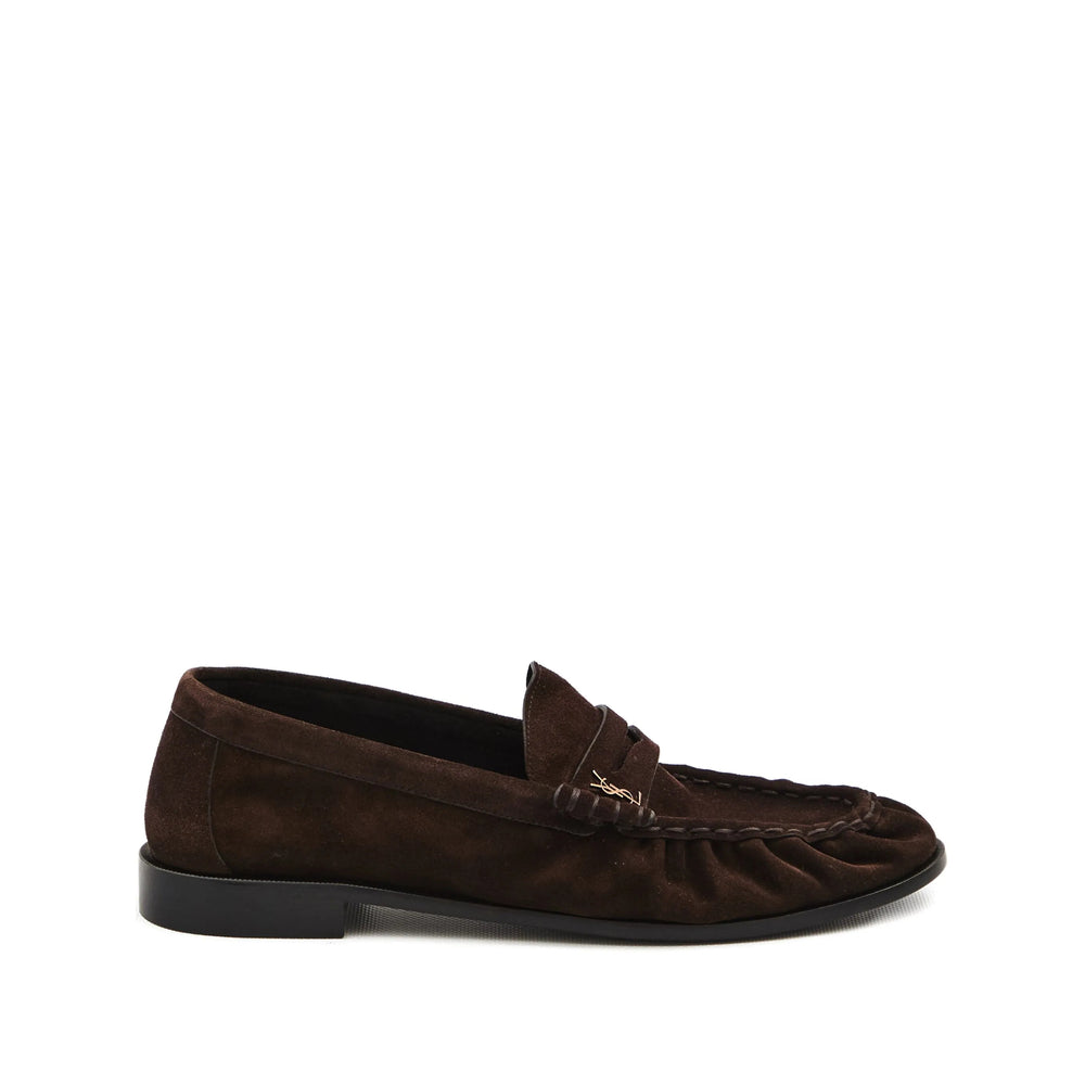 Saint Laurent Brown Loafers Women SAINT LAURENT