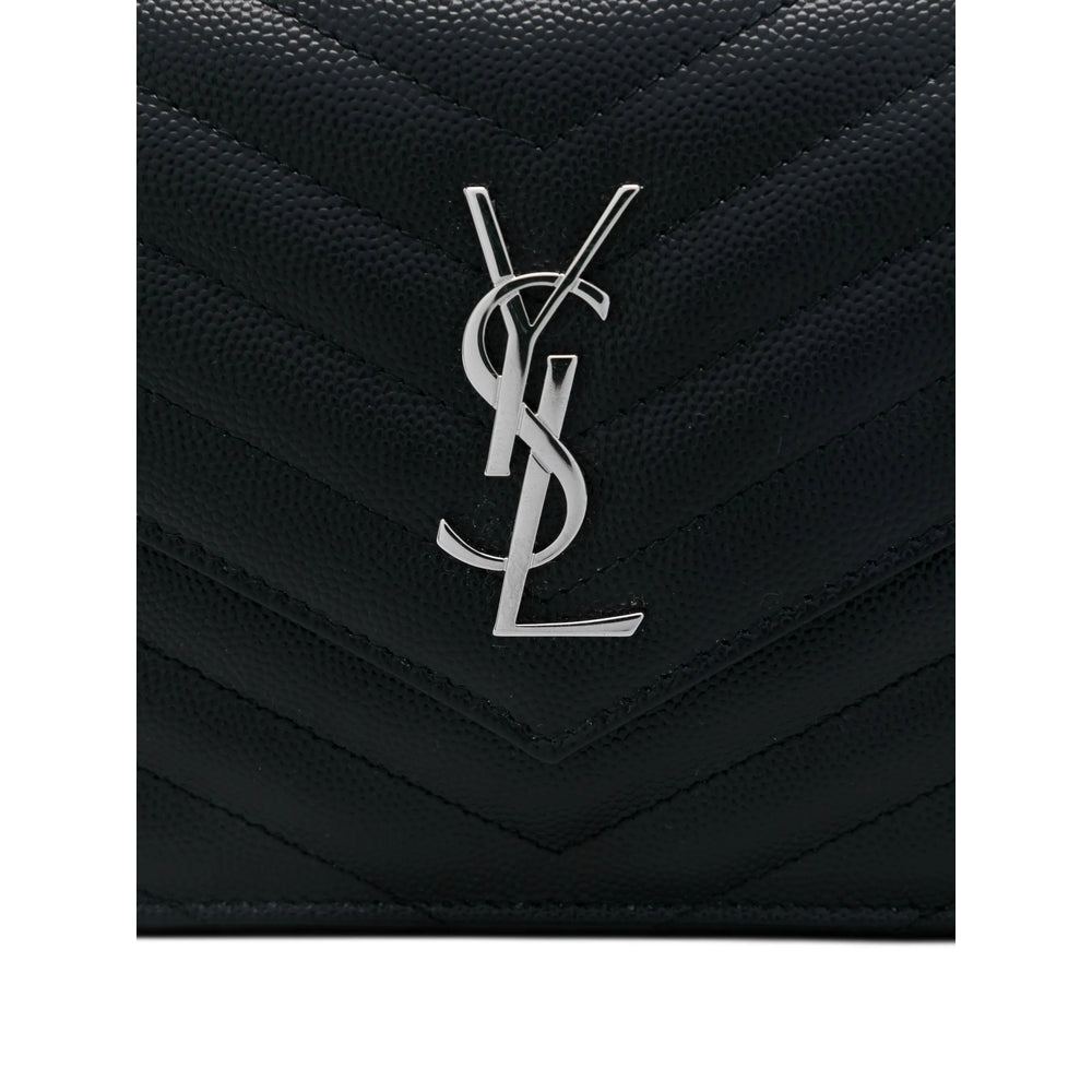 Saint Laurent Black Clutch Bags Women SAINT LAURENT