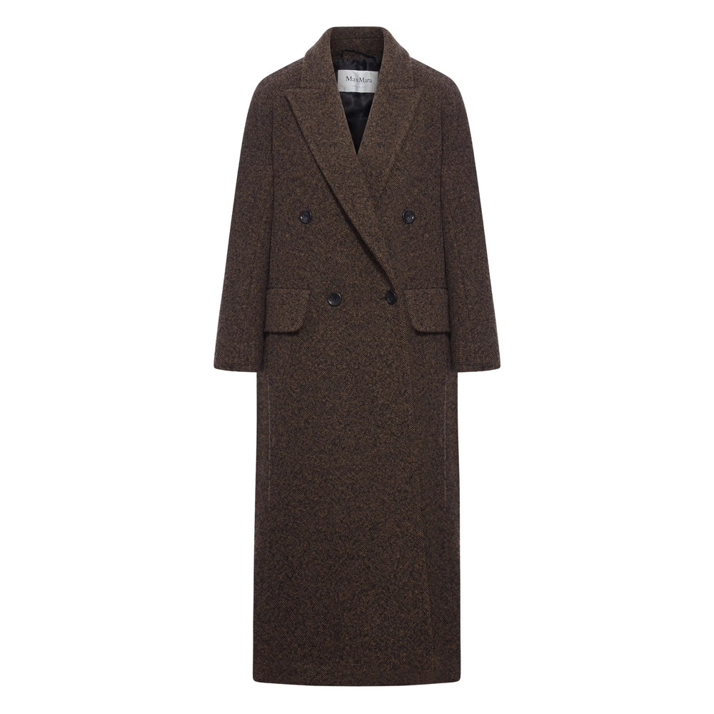 Max Mara Brown Coats Women MAX MARA
