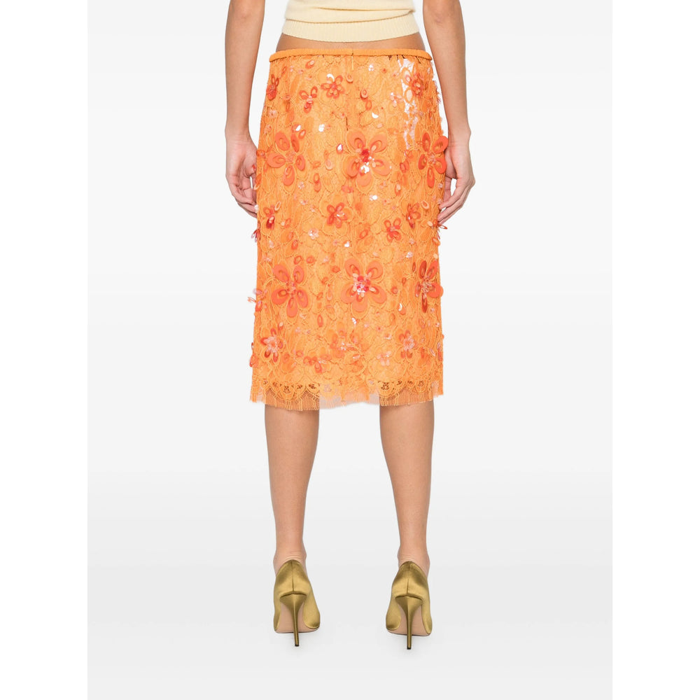 Gucci Orange Skirts Women GUCCI