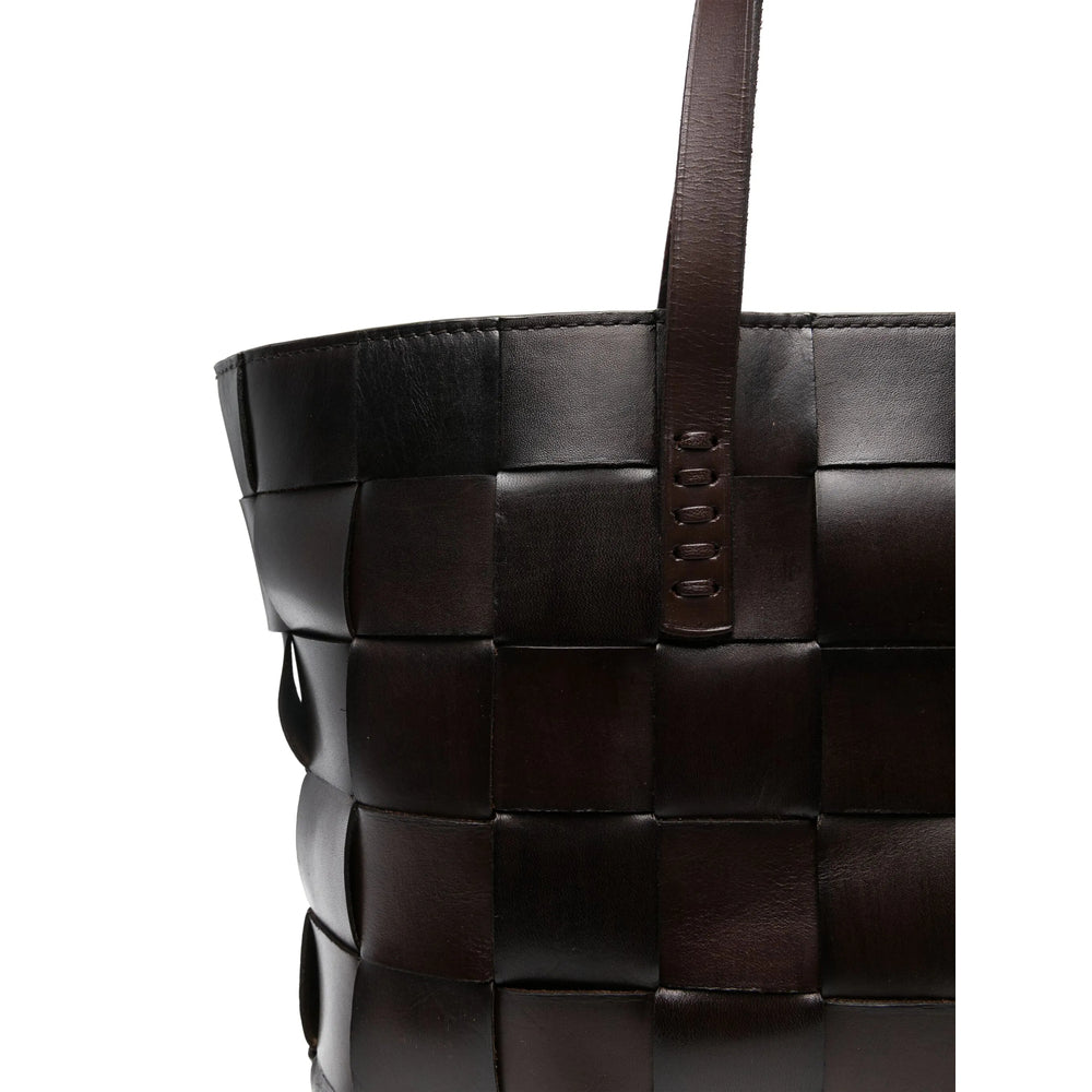 Dragon Diffusion Brown Tote Bags Women DRAGON DIFFUSION