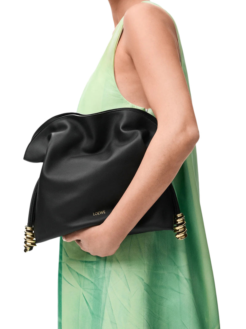Loewe Women Medium Coil Flamenco Clutch Bag In Calfskin Nappa LOEWE