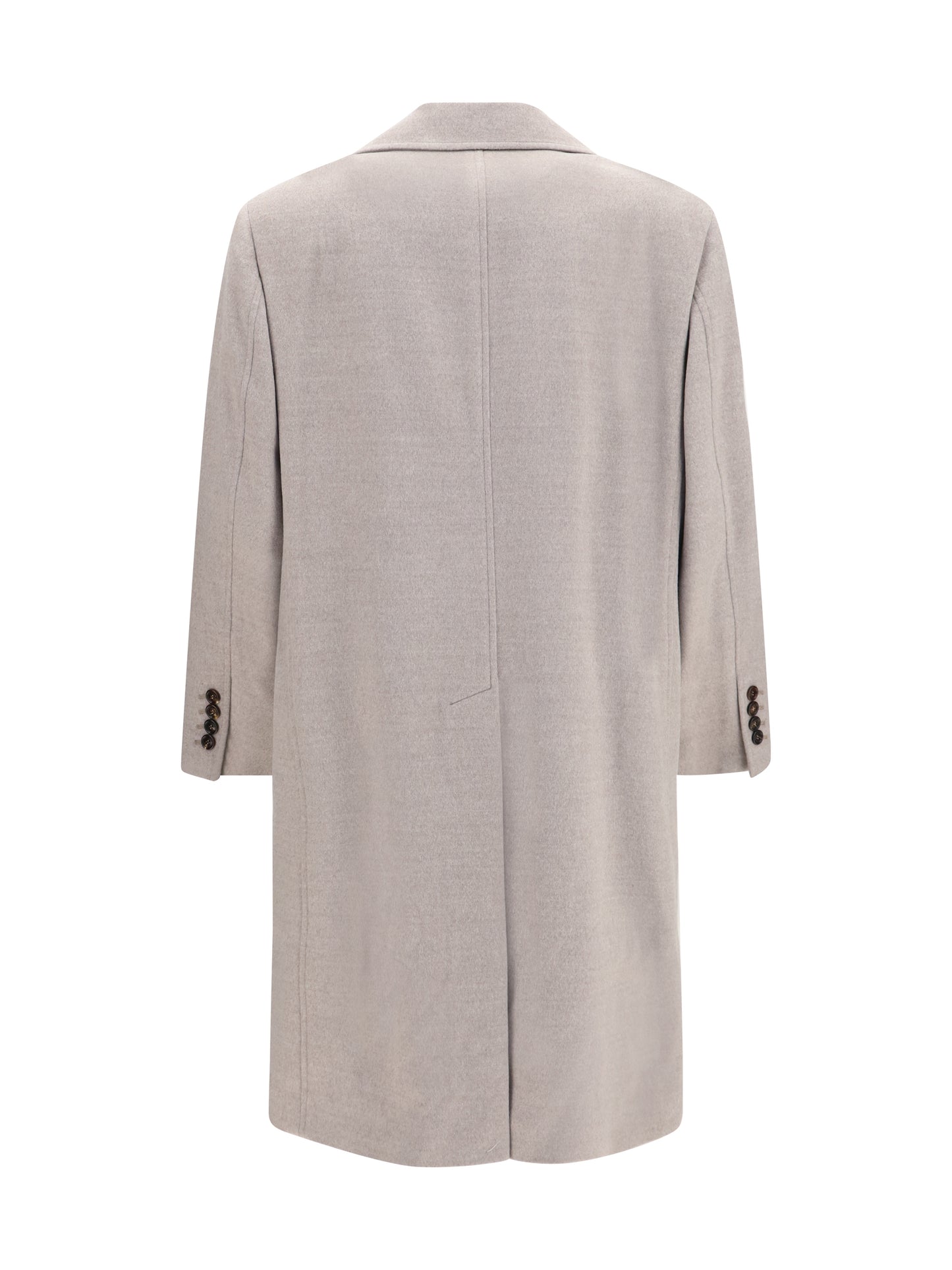 Brunello Cucinelli Men Virgin Wool Coat BRUNELLO CUCINELLI