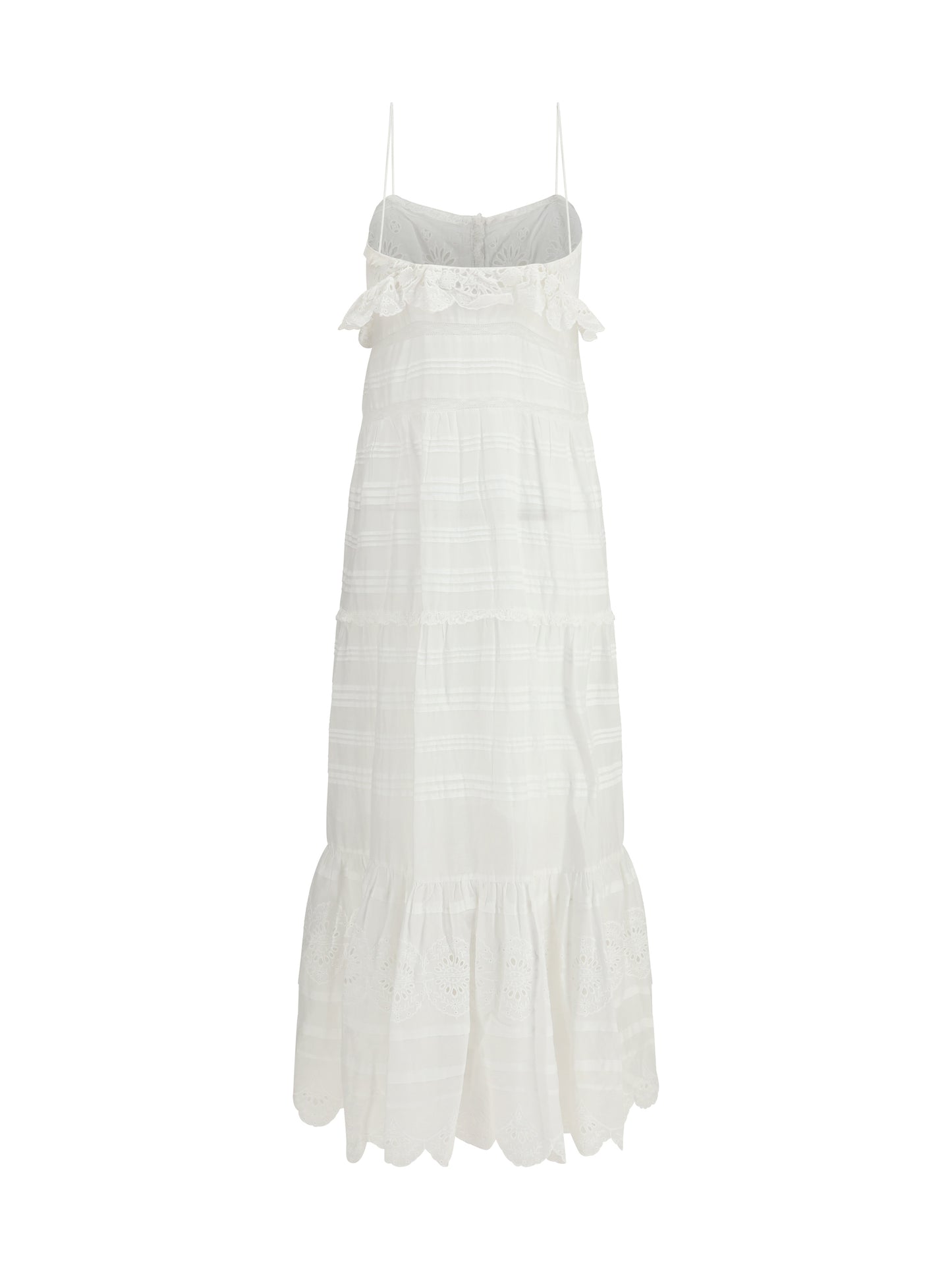 Marant Etoile Women Paule Long Ruffled Dress ISABEL MARANT ETOILE