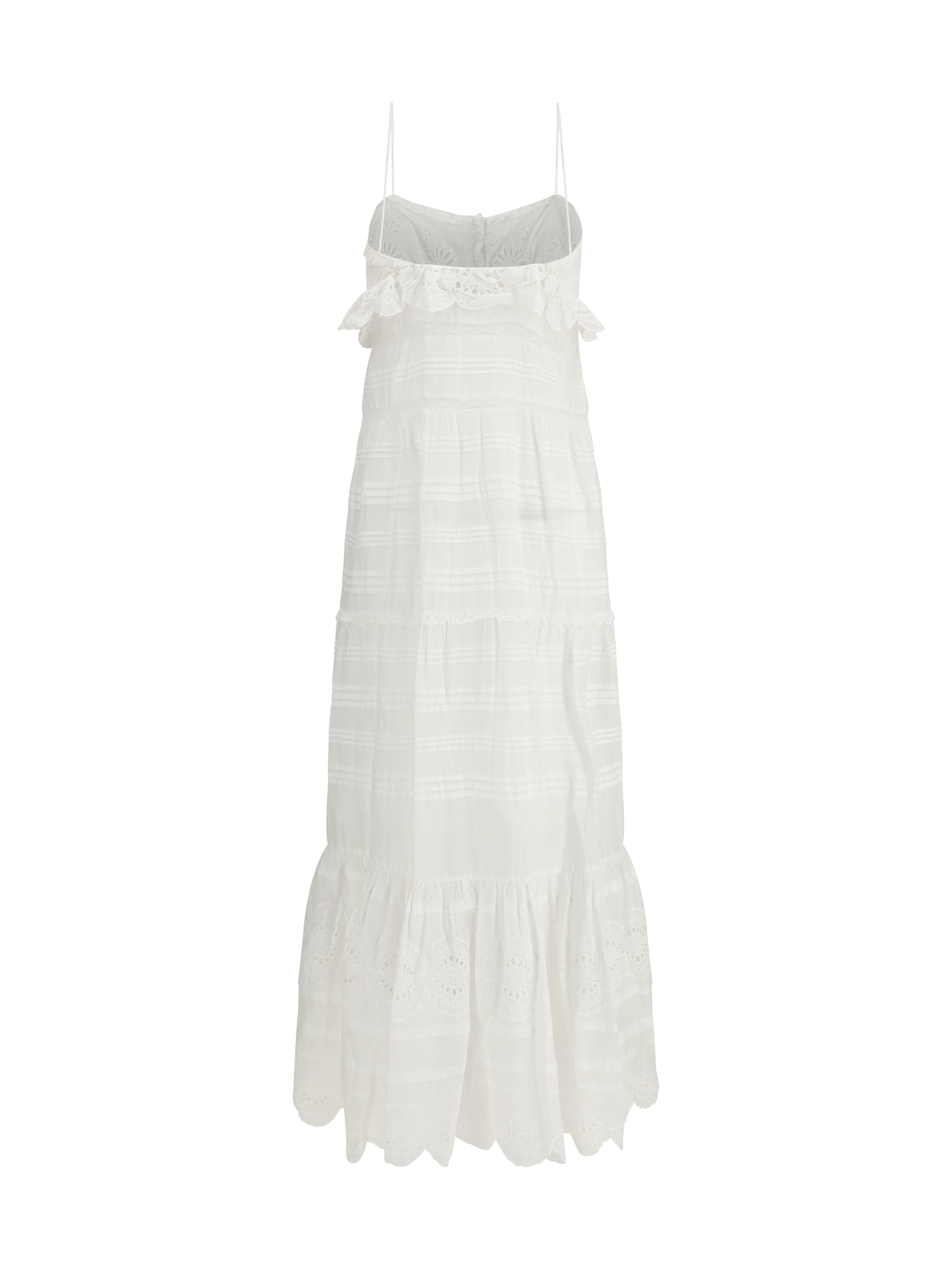 Marant Etoile Women Paule Long Ruffled Dress ISABEL MARANT ETOILE