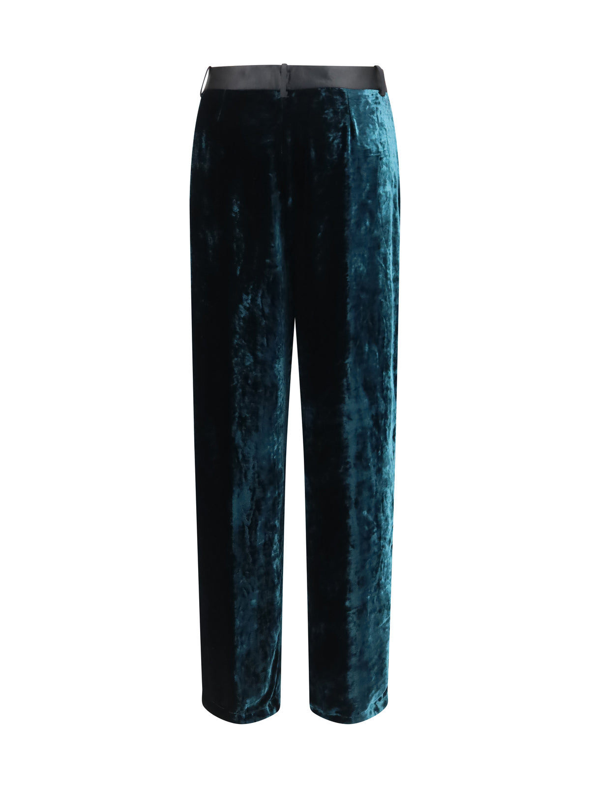 Forte_Forte Women Moiré Velvet Tuxedo Pants FORTE FORTE