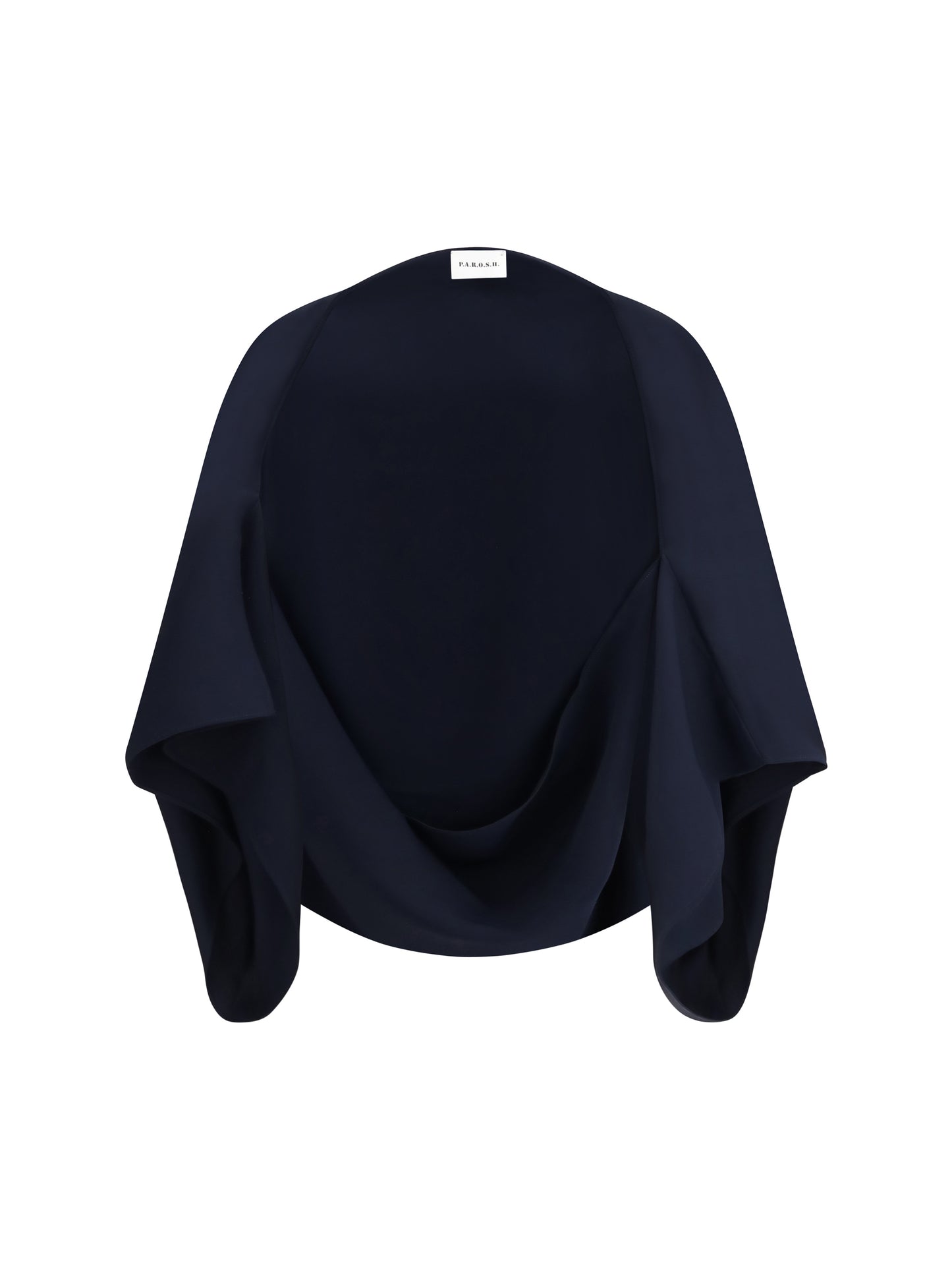 P.A.R.O.S.H. Women Draped Mid-Length Sweatshirt P.A.R.O.S.H.