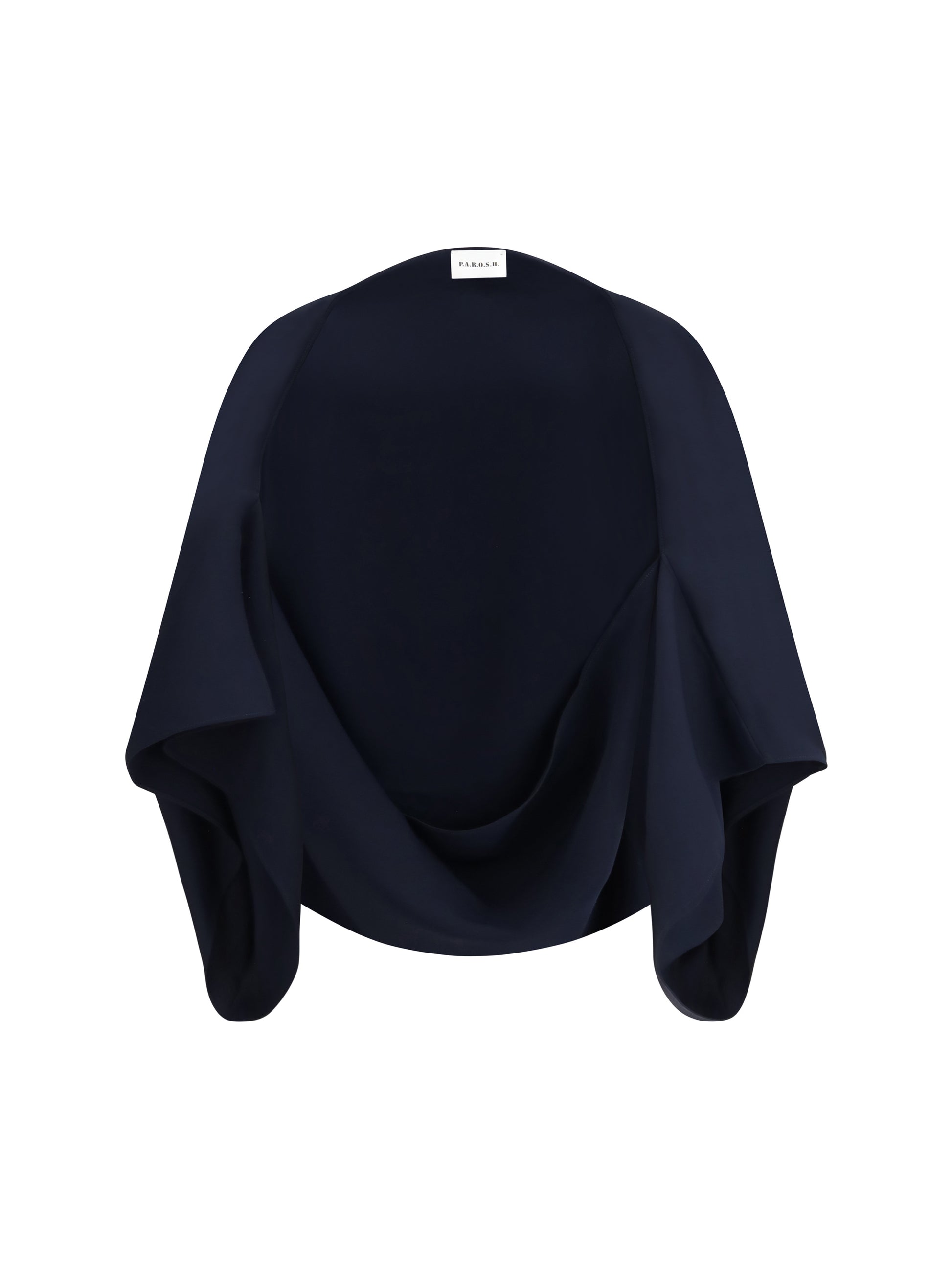 P.A.R.O.S.H. Women Draped Mid-Length Sweatshirt P.A.R.O.S.H.