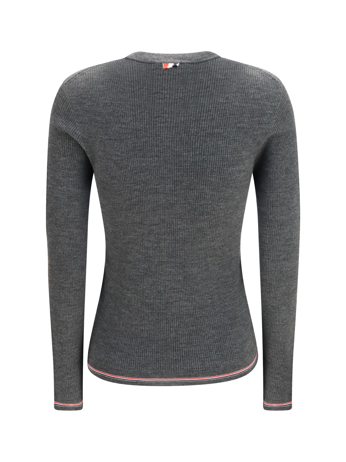 Thom Browne Women Ribbed Merino Wool Cardigan THOM BROWNE