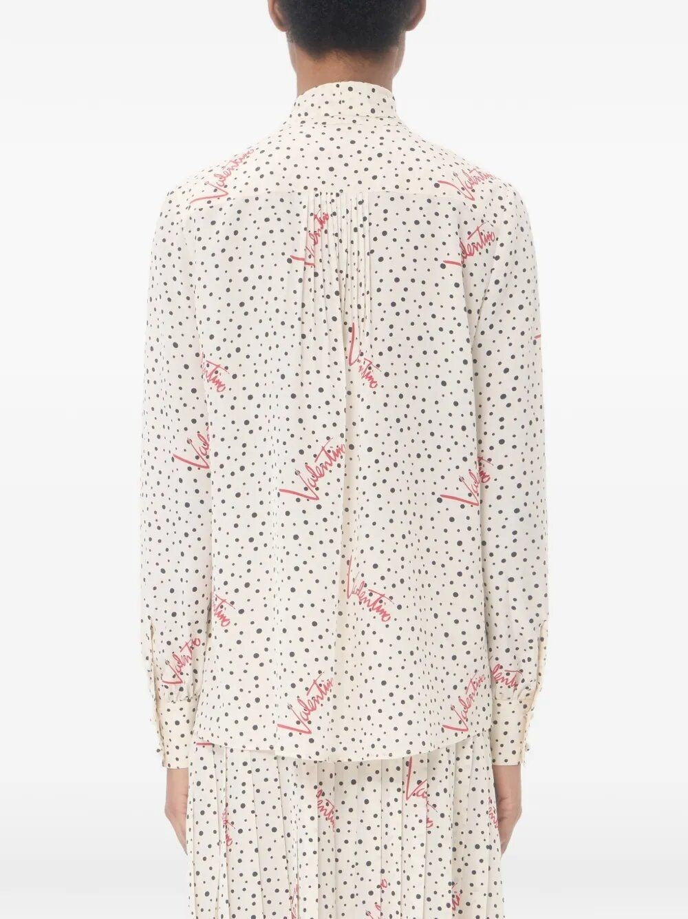 Valentino Garavani Women Plusdepois Bubble Crepe De Chine Shirt VALENTINO GARAVANI